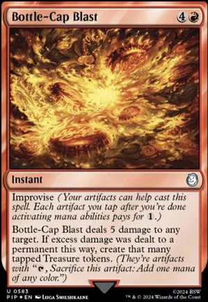 Explosion de capsules