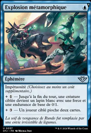 Explosion métamorphique