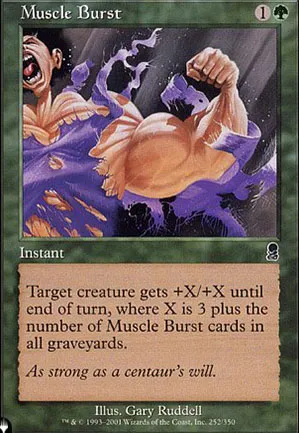 Explosion musculaire