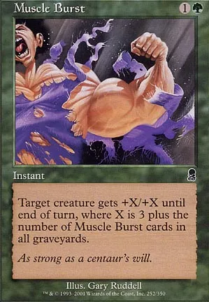 Explosion musculaire