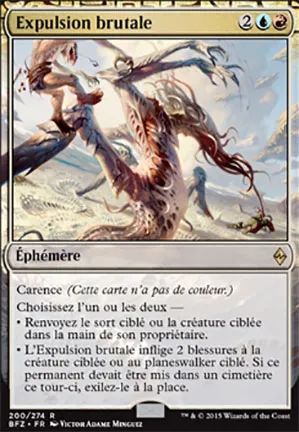 Expulsion brutale