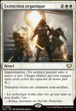 Extinction organique
