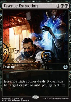 Extraction d’essence