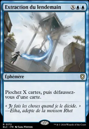 Extraction du lendemain