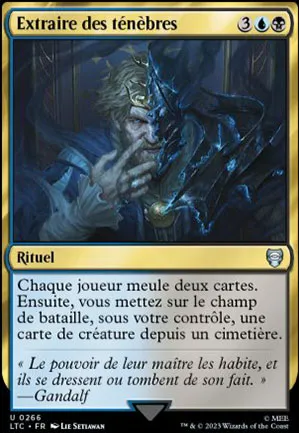 Extraire des ténèbres