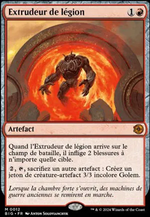 Extrudeur de légion