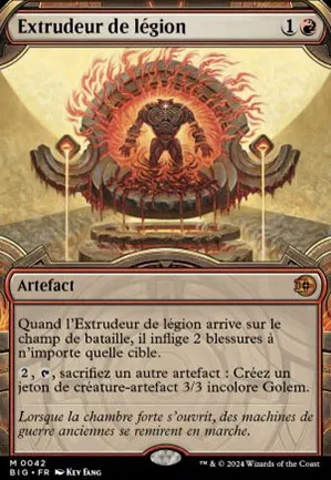 Extrudeur de légion