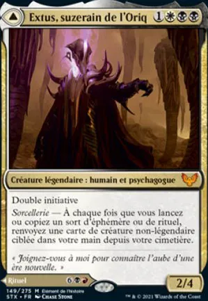 Extus, suzerain de l'Oriq // Réveiller l'Avatar de sang