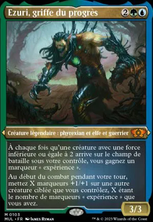 Ezuri, griffe du progrès