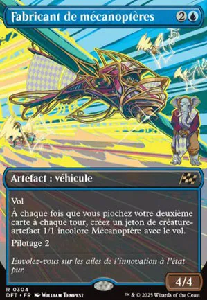 Fabricant de mécanoptères