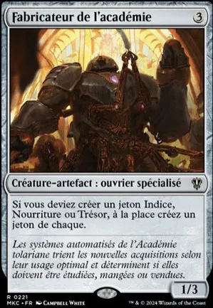 Fabricateur de l'académie