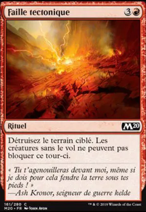 Faille tectonique