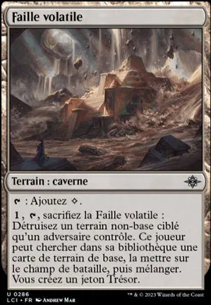 Faille volatile