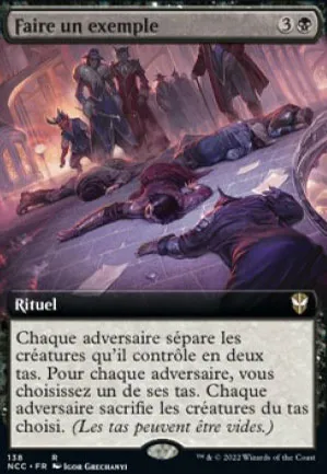 Faire un exemple