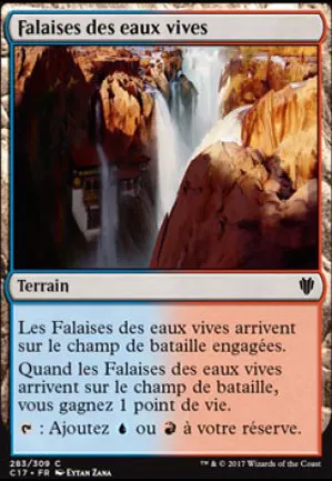 Falaises des eaux vives