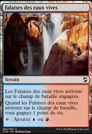 Falaises des eaux vives
