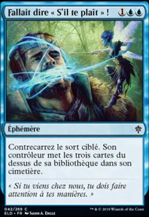 Fallait dire « S'il te plaît » !