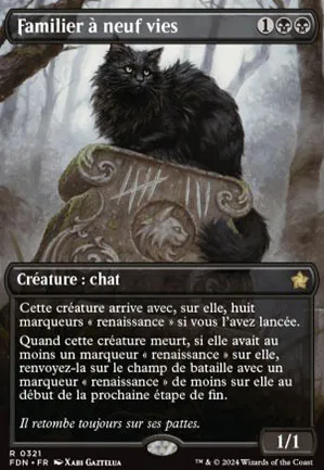 Familier à neuf vies