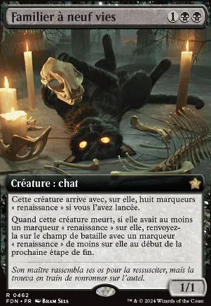 Familier à neuf vies