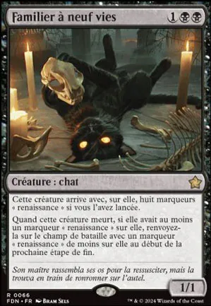 Familier à neuf vies