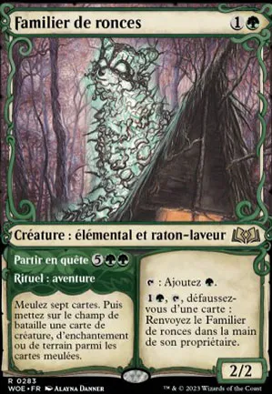 Familier de ronces // Partir en quête