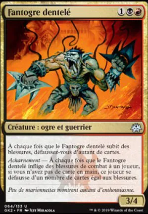 Fantogre dentelé