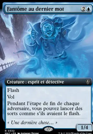 Fantôme au dernier mot