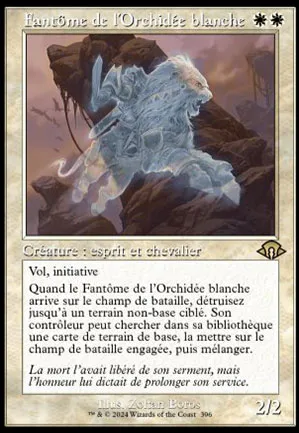 Fantôme de l'Orchidée blanche