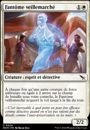 Fantôme veillemarché