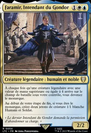 Faramir, Intendant du Gondor