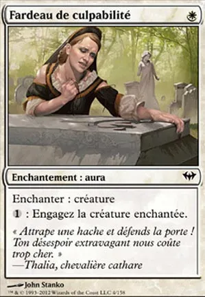 Fardeau de culpabilité