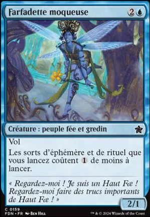 Farfadette moqueuse