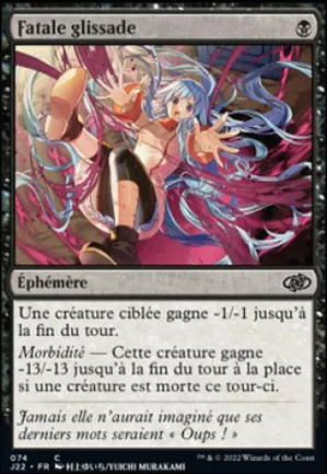 Fatale glissade
