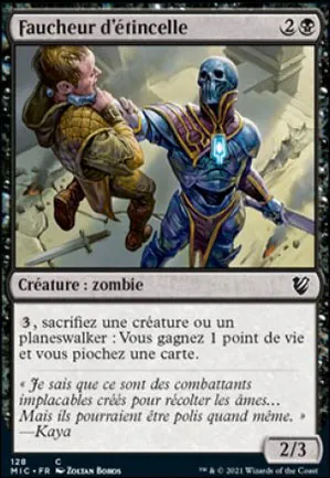 Faucheur d'étincelle