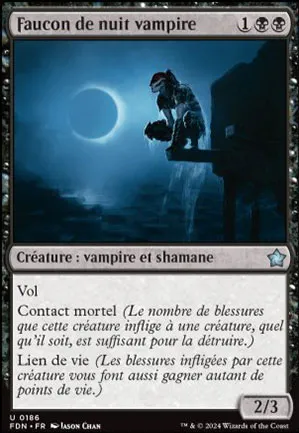 Faucon de nuit vampire