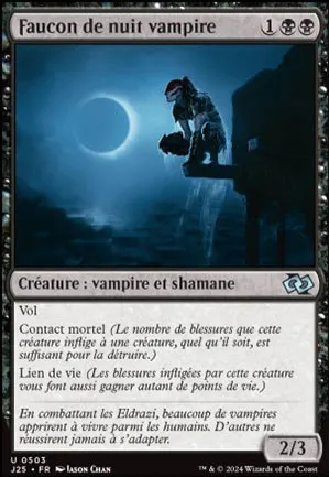 Faucon de nuit vampire