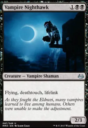 Faucon de nuit vampire
