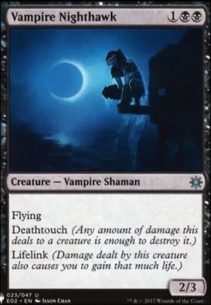 Faucon de nuit vampire