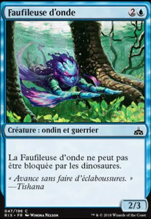Faufileuse d'onde