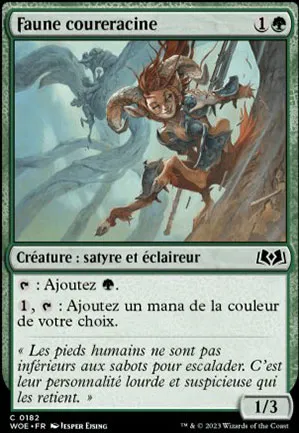 Faune coureracine