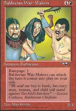 Fauteurs de guerre balduvians