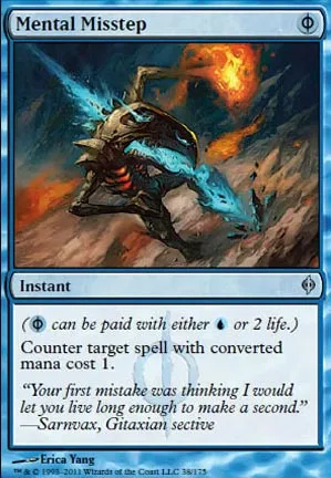 Faux-pas mental