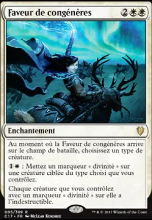 Faveur de congénères