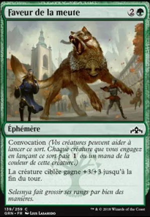 Faveur de la meute