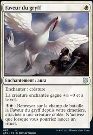 Faveur du gryff