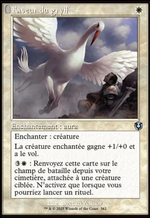 Faveur du gryff