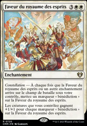 Faveur du royaume des esprits
