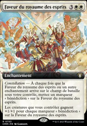Faveur du royaume des esprits