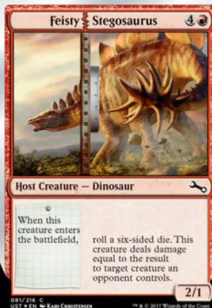 Feisty Stegosaurus