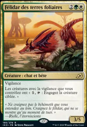 Félidar des terres foliaires